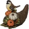 Resin 6.25In Multicolored Harvest Bird Cornucopia Home -Home Accents Shop 3050387825 RLLD 1