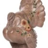 Resin 10.5In Brown Harvest Standing Floral Turkey Home -Home Accents Shop 3050387833 RLLD 1