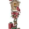 Resin 15.25in Multicolored Christmas Light Up Bird House Decor Home -Home Accents Shop 3050395464 RLLD 1
