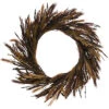 Artificial 24in Brown Fall/Harvest Wheat Wreath Home -Home Accents Shop 3050413144 RLLD 1