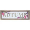 Wood 34in White Fall/Harvest Wall Decor Home -Home Accents Shop 3050413222 RLLD 1