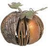 Metal 10in Gold Fall/Harvest Natural Pumpkin Decor Home -Home Accents Shop 3050413232 RLLD 1