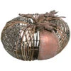 Metal 13in Gold Fall/Harvest Natural Pumpkin Decor Home -Home Accents Shop 3050413238 RLLD 1