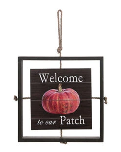 12in Harvest Pumpkin Art Home