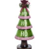 Resin Small Green Christmas HO-HO-HO Tree Home -Home Accents Shop 3050413416 RLLD 1