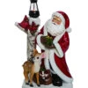 Resin Red Christmas Light Up Santa With Deer Home -Home Accents Shop 3050413592 RLLD 1