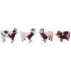 Set Of 4 Resin White Christmas Farm Animal Figurine Home 2 Set Of 4 Resin White Christmas Farm Animal Figurine Home -Home Accents Shop 3050413615 RLLD 1