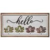 Wood 24In Multicolored Harvest Hello Fall Wall Decor Home -Home Accents Shop 3050455391 RLLD 1