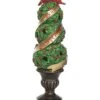 Resin 19in Multicolored Christmas Light Up Cardinal Topiary Decor Home -Home Accents Shop 3050461100 RLLD 1