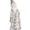 Resin 21in Multicolored Christmas Light Up Santa Decor Home -Home Accents Shop 3050466473 RLLD 1