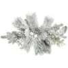 Artificial 26in Christmas Frosted Artificial Centerpiece Home -Home Accents Shop 3050545217 RLLD 1