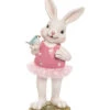 Resin 9in White Easter Bunny In Tutu Figurine Home -Home Accents Shop 3050556728 RLLD 1
