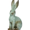 Resin 14in White Easter Sitting Rustic Garden Bunny Statuette Home -Home Accents Shop 3050556786 RLLD 1
