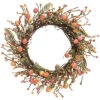 Wood 20in Multicolor Easter Pastel Egg Wreath Home 2 Wood 20in Multicolor Easter Pastel Egg Wreath Home -Home Accents Shop 3050556795 RLLD 1