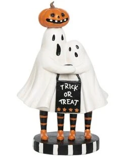 Resin 11In Multicolored Halloween Vintage Ghost Trick Or Treaters Decor Home
