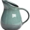 Ceramic 7.8In Green Harvest Stoneware Moody Glazed Pitcher Home -Home Accents Shop 3050616506 RLLD 1