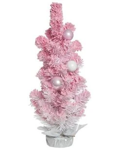 Artificial 24in Multicolored Christmas Celebration Tree Home