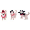 Foam 12in White Halloween Costume Standing Dog Set Of 3 Home -Home Accents Shop 3050711541 RLLD 1