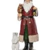 Resin 12.4in Multicolored Christmas Santa And Critter Decor Home -Home Accents Shop 3050724894 RLLD 1
