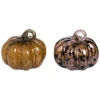 Glass 7in Multicolor Fall/Harvest Glamour Pumpkin Decor Home -Home Accents Shop 3050747461 RLLD 1