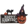 Resin 11In Multicolored Halloween Happy Haunting Decor Home -Home Accents Shop 3050760049 RLLD 1