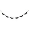 Wood 39.37In Black Halloween Bat Garland Home -Home Accents Shop 3050770950 RLLD 1
