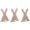 Set Of 3 Pom-Pom Tail Bunnies Home -Home Accents Shop 3050775913 RLLD 1