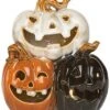 Ceramic 6.69In Multicolored Halloween Light Up Jack-O-Lantern Decor Home -Home Accents Shop 3050820723 RLLD 1