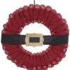 Foam 19.29in Christmas SantaS Burlap Belt Wreath Home -Home Accents Shop 3050837121 RLLD 1