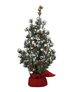 Floral Medium Tree With Berries Home