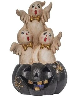 Resin 20In Multicolored Halloween Light Up Vintage Ghost Decor Home
