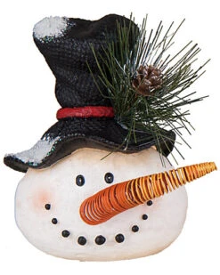 Traditions Snowman Head Home