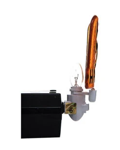 Set Of 2 Glass Halloween Ghost & Black Cat Night Light Home -Home Accents Shop 3050954197 RLLD 3