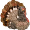 Foam 9in Brown Fall/Harvest Glitz Turkey Home -Home Accents Shop 3050980514 RLLD 1