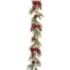 Artificial 59.06in Multicolored Christmas Holiday Ornament Garland Home -Home Accents Shop 3050986252 RLLD 1