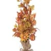 Metal 26In Multicolored Harvest Pumpkin And Sunflower Tree Home -Home Accents Shop 3050989362 RLLD 1