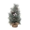 Transpac Artificial 12 In. Green Christmas Mixed Greenery Tree With Rustic Bells
