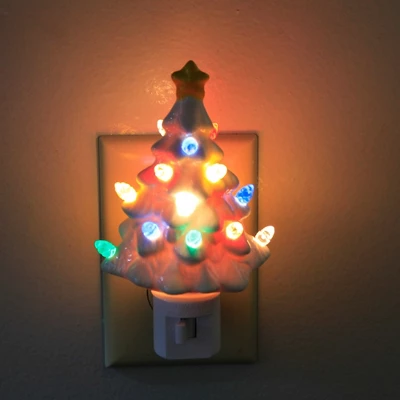 Home Decor 5.75" Nostalgic Tree Night Light Electric Plug-In Christmas - Nightlights 4 Home Decor 5.75" Nostalgic Tree Night Light Electric Plug-In Christmas - Nightlights - Image 2