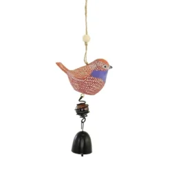 Home & Garden Bright Bird Bell - One Bell 10.0 Inches - Hanging Yard Decor - - Polyresin - Multicolored -Home Accents Shop GUEST 3aab749b 9f2c 472b af66 71bf51fc4428