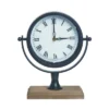 Transpac Metal 12.01" Multicolored Everyday Weathered Clock -Home Accents Shop GUEST 60ea5549 067c 45f2 ae4e 0c2bdc4c001e