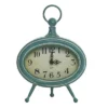 Transpac Metal 10.75 In. Blue Everyday Patina Clock -Home Accents Shop GUEST 80ebba67 b93a 42be 899e 388e693b6bbf