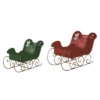 Transpac Metal 15.25 In. Multicolor Christmas Merry Sleigh Container Set Of 2 2 Transpac Metal 15.25 In. Multicolor Christmas Merry Sleigh Container Set Of 2 -Home Accents Shop GUEST a4b0e1c7 e0bb 4c0b 8a0b 0bd237445767