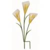 Transpac Metal 26" White Spring Calla Lily Yard Stake -Home Accents Shop GUEST b673163c 1618 46dc b46d a5c681868490
