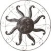 Transpac Metal 36 In. Brown Sun Face Wall Decor -Home Accents Shop GUEST c8929863 55a7 4140 8e33 642d478de6ce