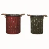 Transpac Metal Red Christmas Rugged Buckets Set Of 2 -Home Accents Shop GUEST d4a81bdf bcfb 47d4 97ff 1edaf01aa2db